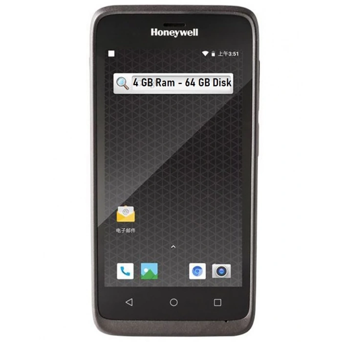 HONEYWELL EDA51  4 GB /64 GB 5 ANDROİD 11 2D EL TERMİNALİ