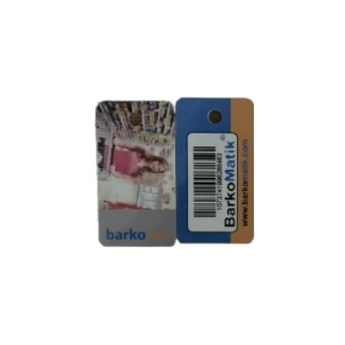 İKİLİ BASKILI PVC KART (BARKOMATİK)