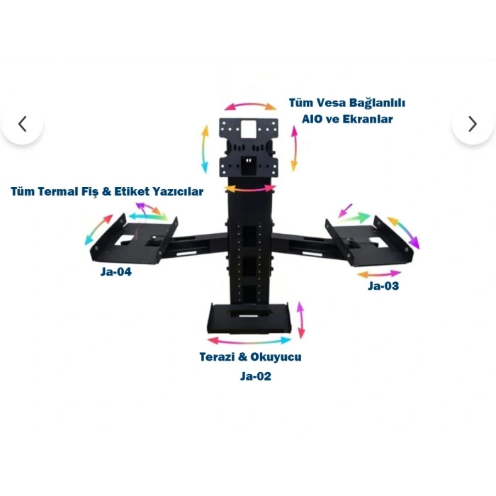 JETVIEW POS AYAK İÇİN OKUYUCU YUVASI (JA 05)