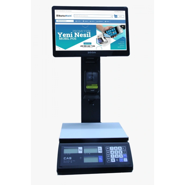 15.6 İ5 8 GB RAM 128 DİSK ONLINE TERAZİ JETVIEW TERAZİPOS  TPC 1011