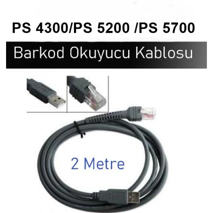 KABLO-PERKON TİGER PS 4300/PS 5200 /PS 5700 OKUYUCU KABLOSU