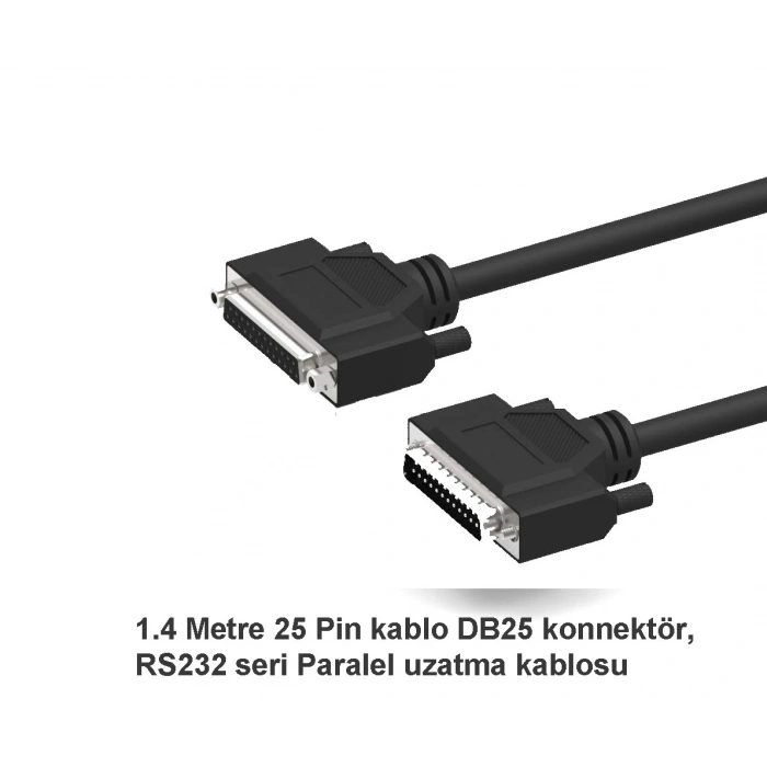 KABLO- SERİ KABLO 25 TO 25 PIN YAZICI KABLOSU