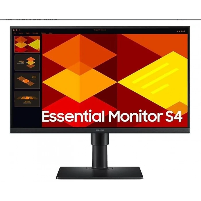 MNT_LED-22 SAMSUNG ESSENTIAL S4 LS22D400GAUXUF FHD 5MS 100HZ HDMI IPS MONITOR