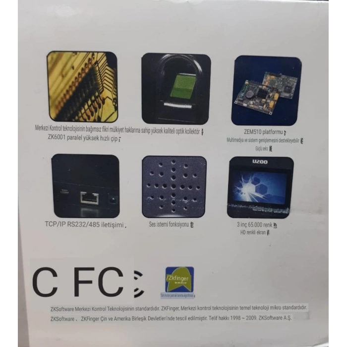 PARMAK OKUYUCU PDKS PERSONEL TAKİP SİSTEMİ (U200)