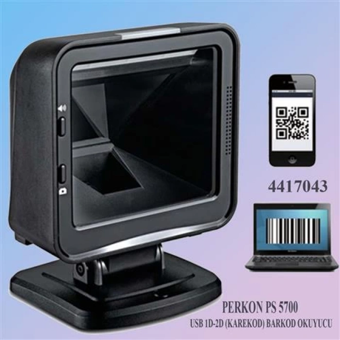 PERKON PS5700 MASA TİPİ 2D BARKOD OKUYUCU