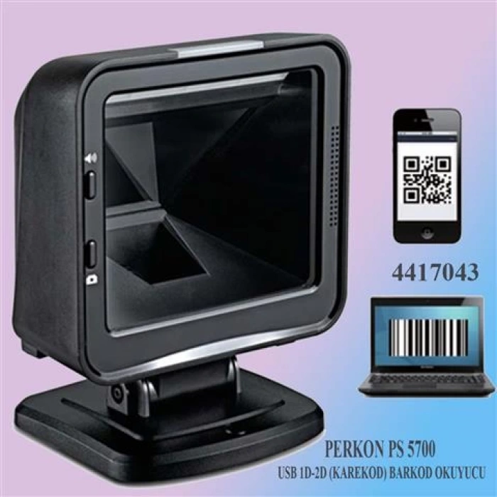 PERKON PS5700 MASA TİPİ 2D BARKOD OKUYUCU