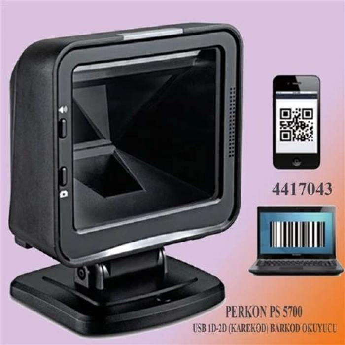 PERKON PS5700 MASA TİPİ 2D BARKOD OKUYUCU