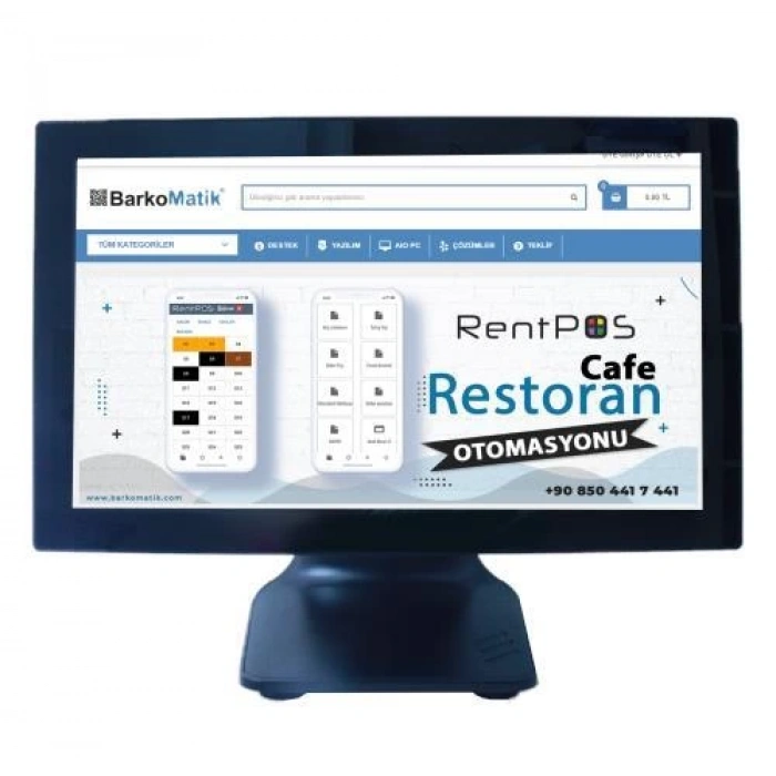 TAZGA 18.5 İ5 16 GB RAM, 256 GB NVME SSD -  TOUCH POS PC (DPC-1816)