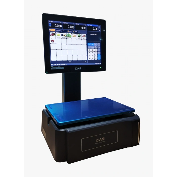 TERAZİ CAS CL 8000 BOYUNLU BARKODLU 15KG