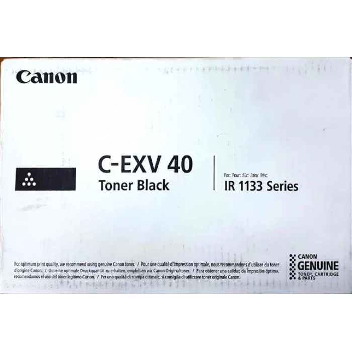 TONER - CANON C-EXV 40 ORJİNAL SİYAH TONER 3480B006(AA)