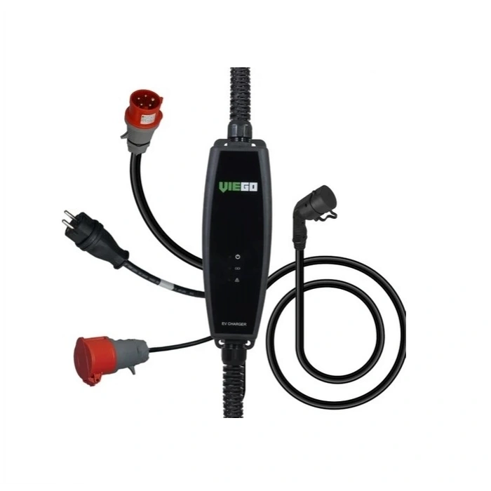 VİEGO TAŞINABİLİR ELEKTRİKLİ ARAÇ ŞARJ CİHAZI 11/22KW  EV PRİZİ DÖNÜŞTÜRÜCÜLÜ
