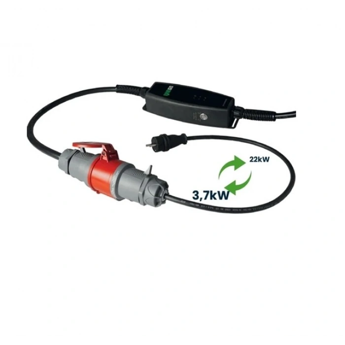 VİEGO TAŞINABİLİR ELEKTRİKLİ ARAÇ ŞARJ CİHAZI 11/22KW  EV PRİZİ DÖNÜŞTÜRÜCÜLÜ