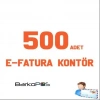 500 ADET E-FATURA KONTÖR