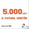 5.000 ADET E-FATURA KONTÖR