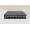 HUB-PSW0802  8+2 PORT 10/100MBPS POE SWİCH POE 150W