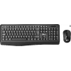 KLAVYE-LENOVO LECOO KW211 KABLOSUZ TÜRKÇE Q KLAVYE  MOUSE SET SİYAH
