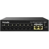 TENDA S106PC 6 PORT 4 PORT POE+ 10/100 MBPS + 2 PORT UPLİNK SWİTCH RACK  4+2