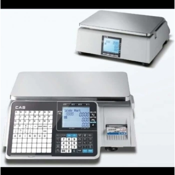 TERAZİ CAS CL 3000B BARKODLU 30KG BOYUNSUZ