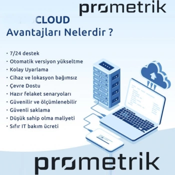 PROMETRİK CLOUD YAZILIMI YILLIK KULLANICI