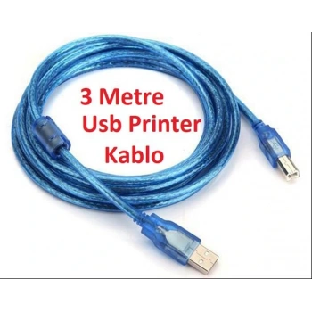 USB YAZICI KABLOSU 3 METRE