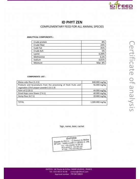 NESTA PURE ID ZEN 100 – Doğal Sakinleştirici Premix