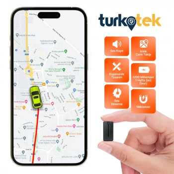 Turkotek R11 Araç Motosiklet Kablosuz Mıktanıslı Şarj Edilebilir Mini GPS Takip Cihazı (İmei Kayıtlı)