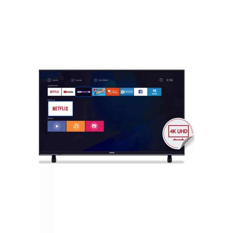 Altus AL65 UHD 9823 4K Ultra HD 65 165 Ekran Uydu Alıcılı Smart LED TV