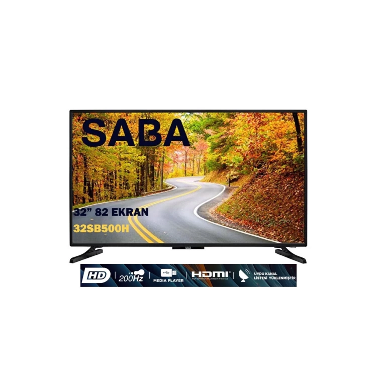 Saba 32SB5000H HD 32 82 Ekran Uydu Alıcılı LED TV