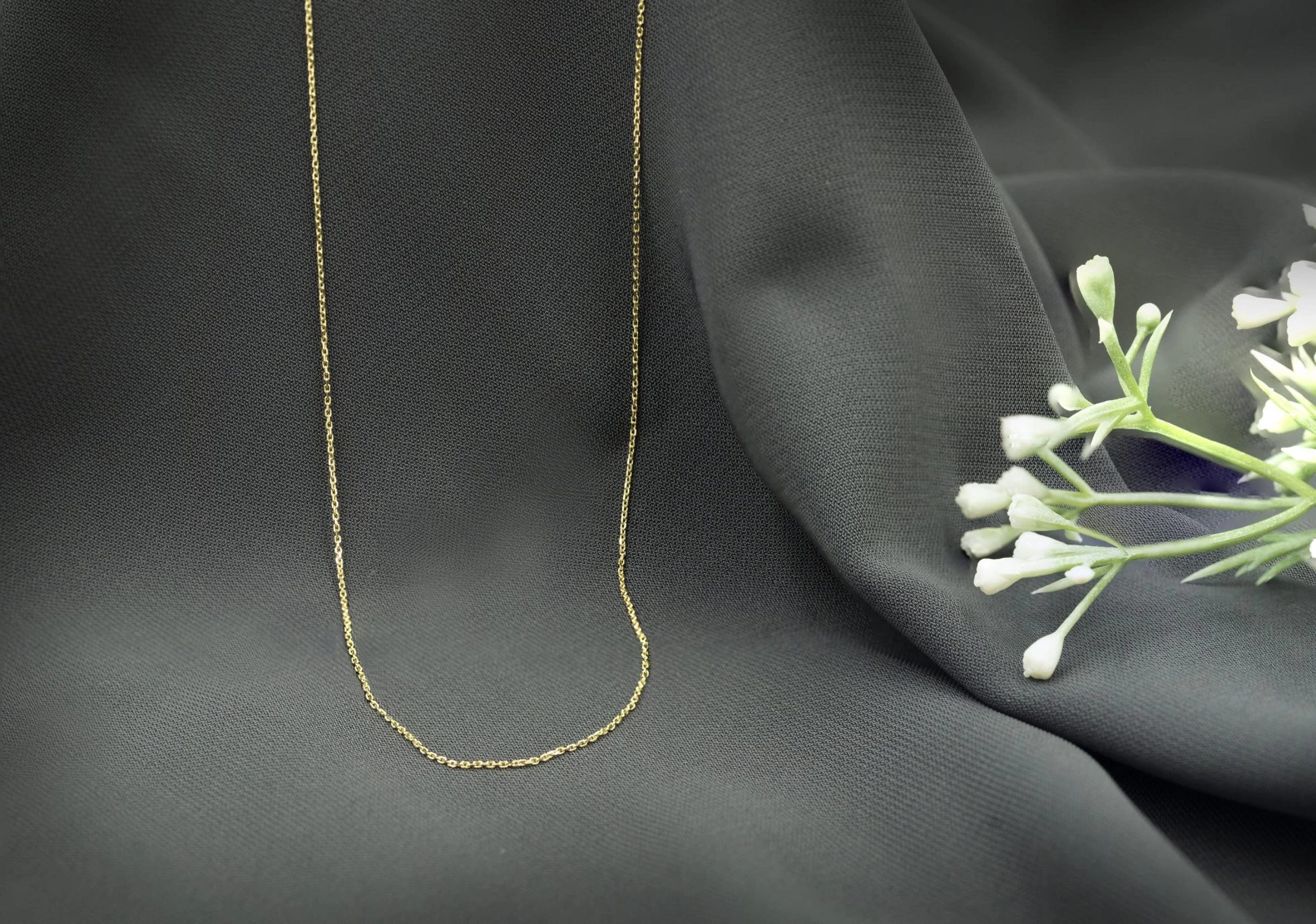 14 Ayar Forse Zincir - 45 Cm.