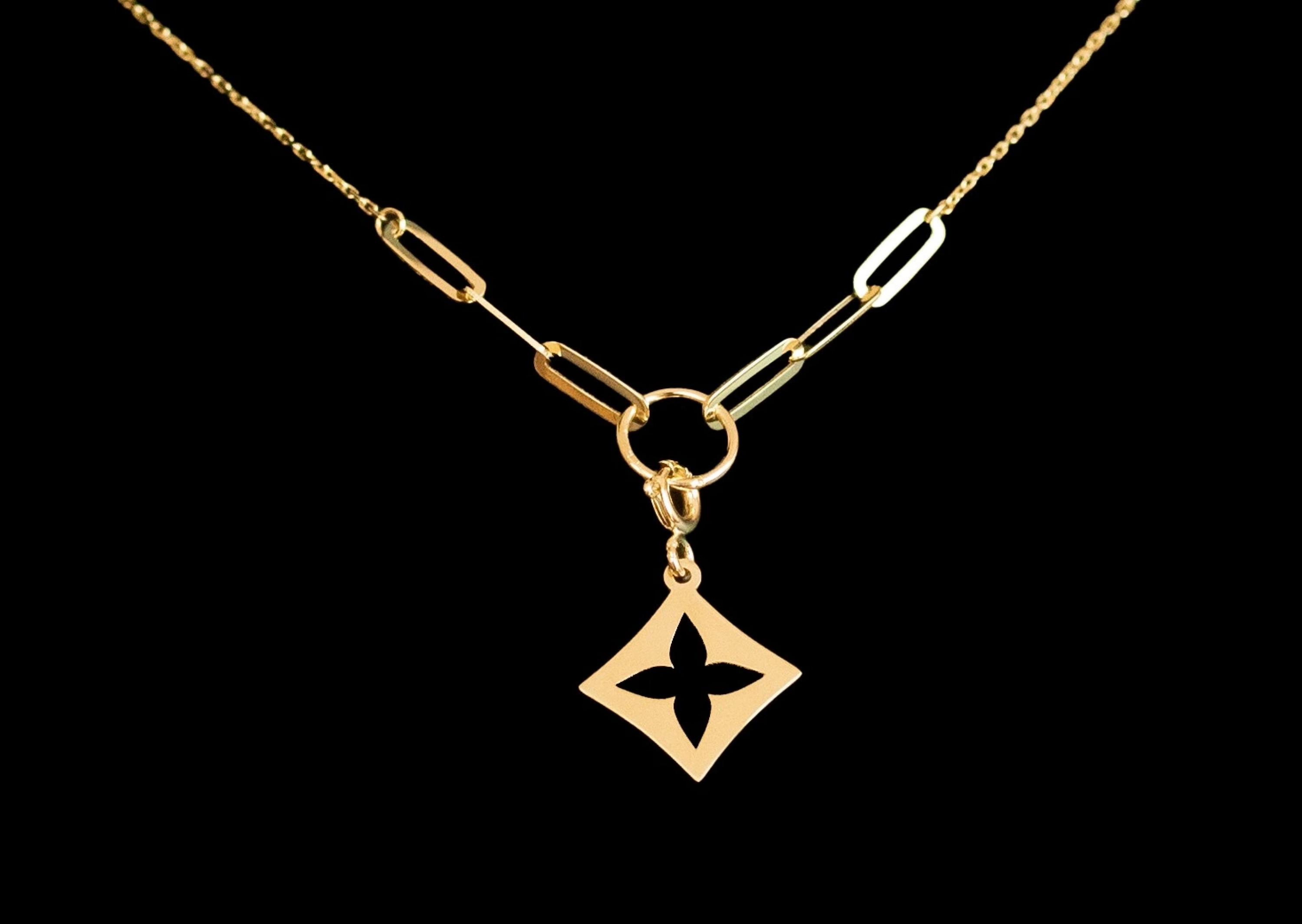 Kutup Yıldız 14 Ayar Altın Kolye