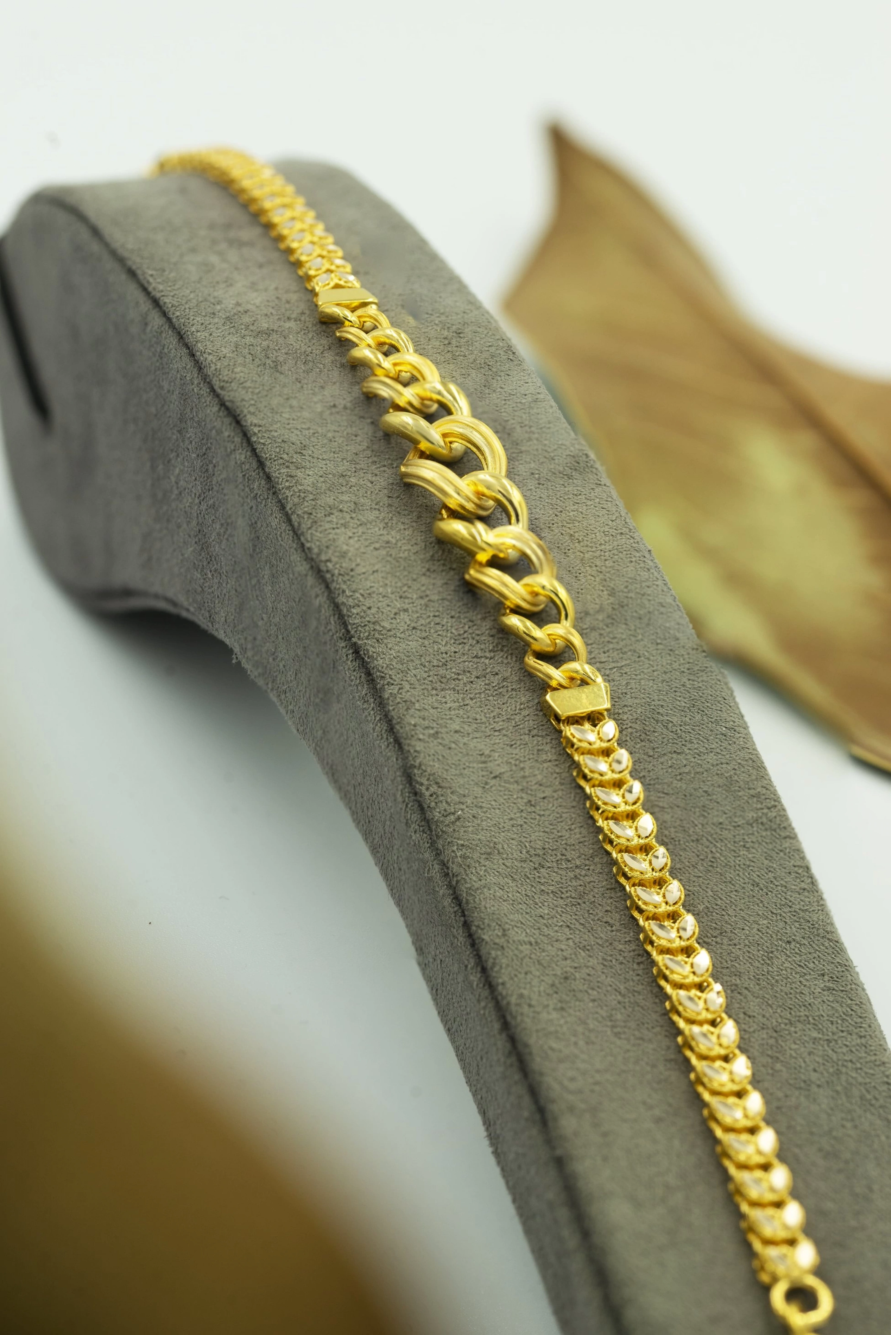 Pullu Gurmet 14 Ayar Bileklik