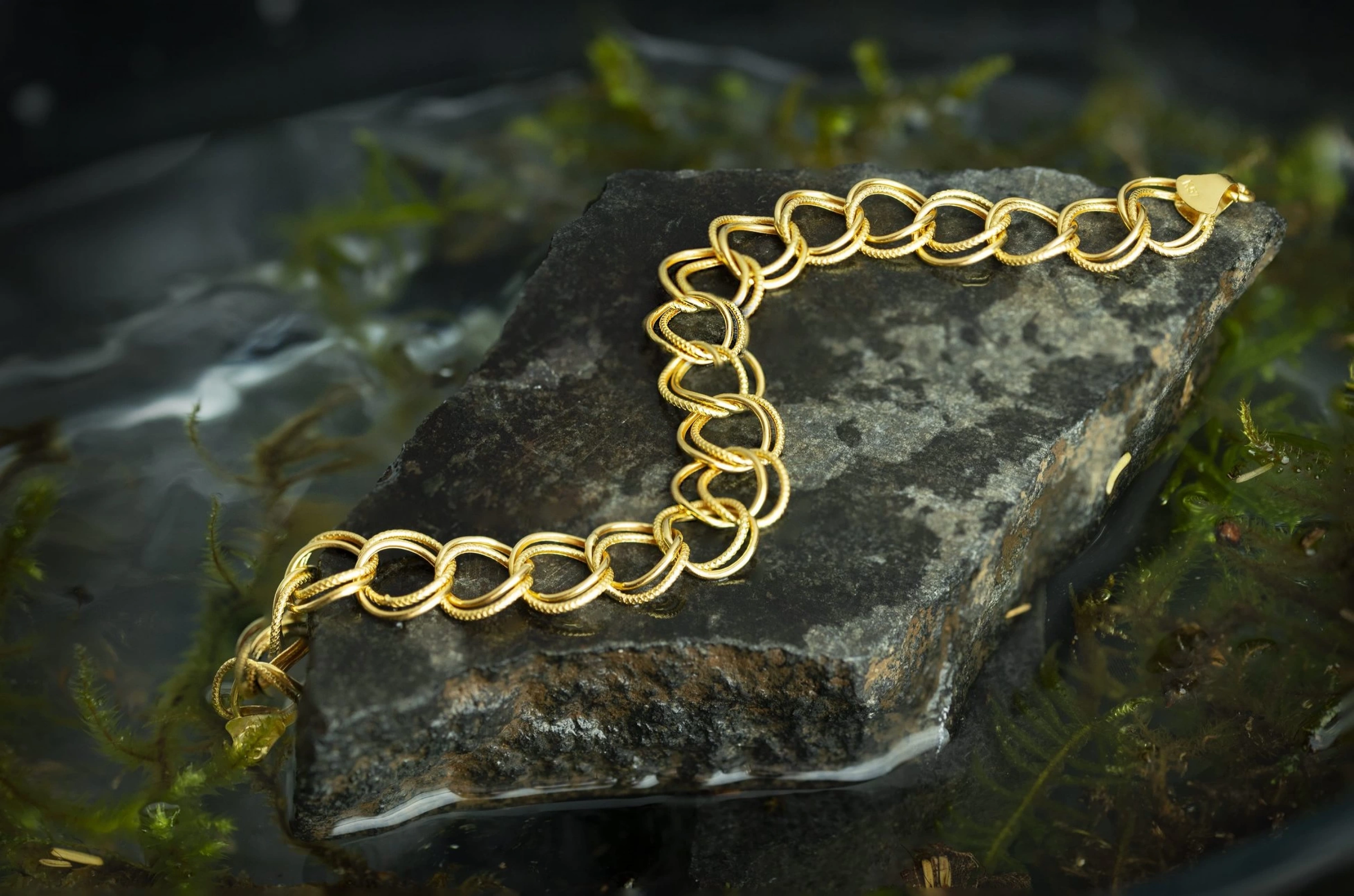 Samanyolu 22 Ayar Altın Bileklik