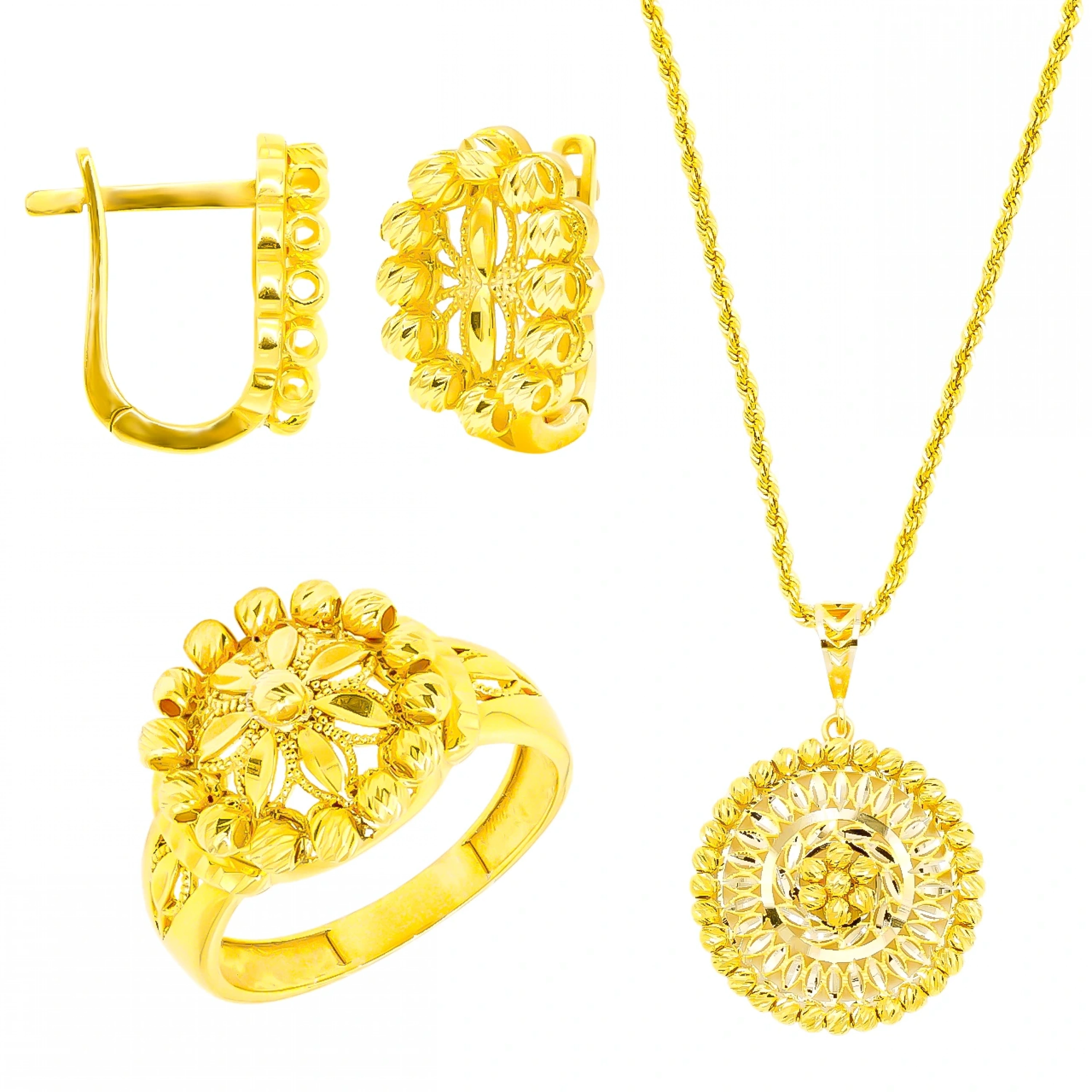 Dorikalı 14 Ayar Altın Mini Set