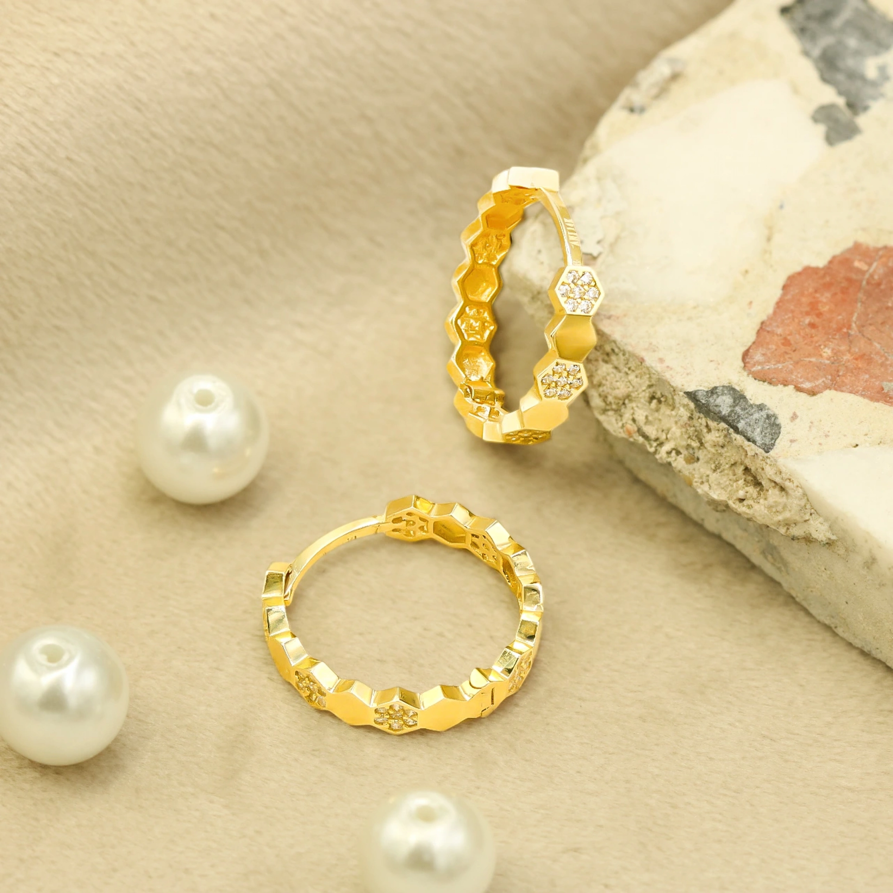 14 Ayar Altın Petek  Mini Set