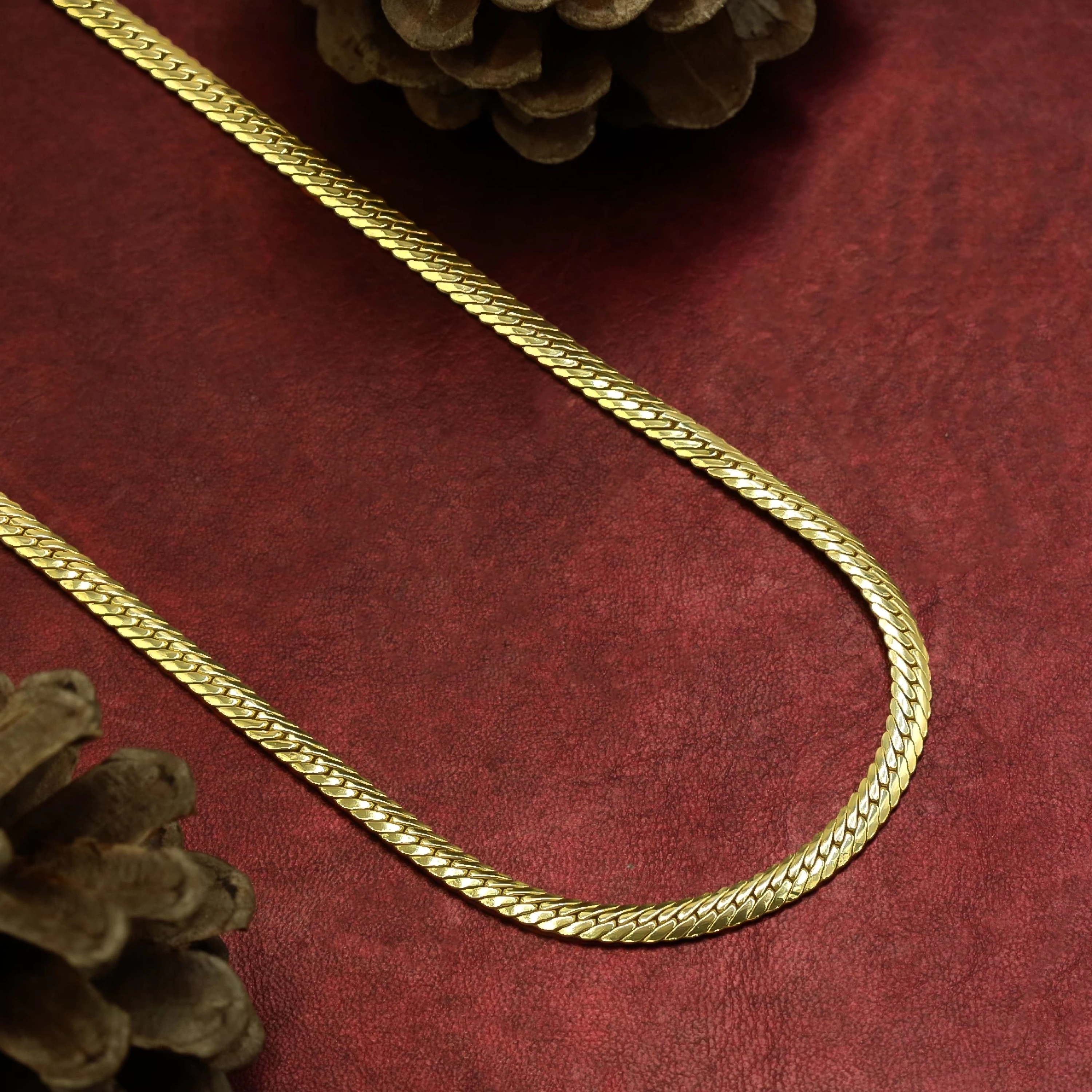 14 Ayar İtalyan Altın Zincir - 50 CM