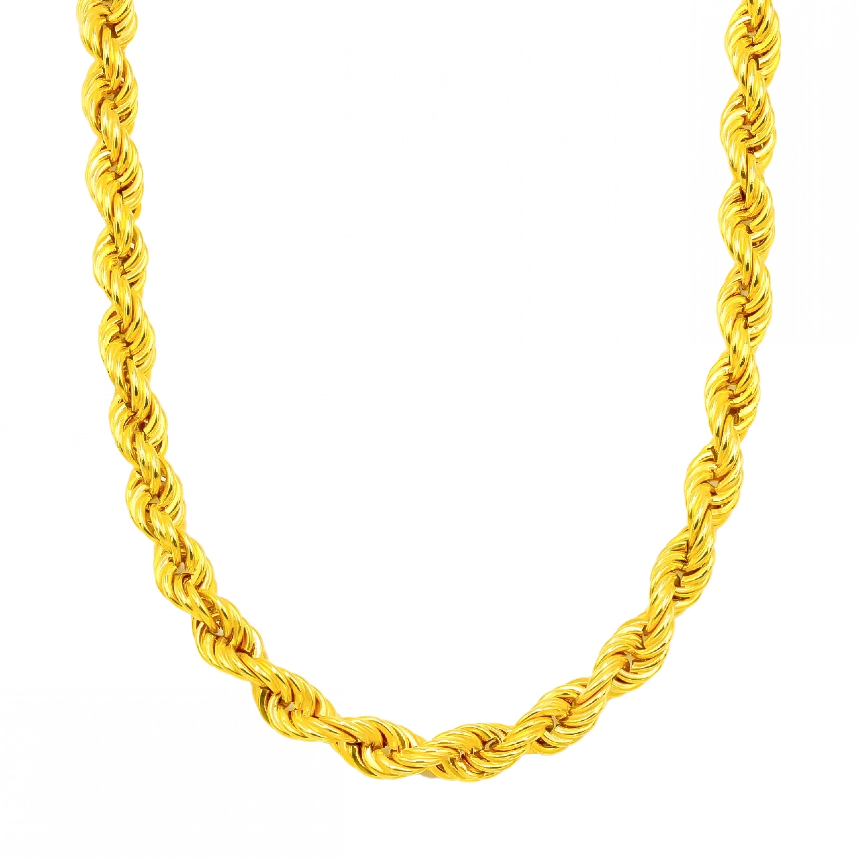 14 Ayar Burgu Zincir - 55 Cm.