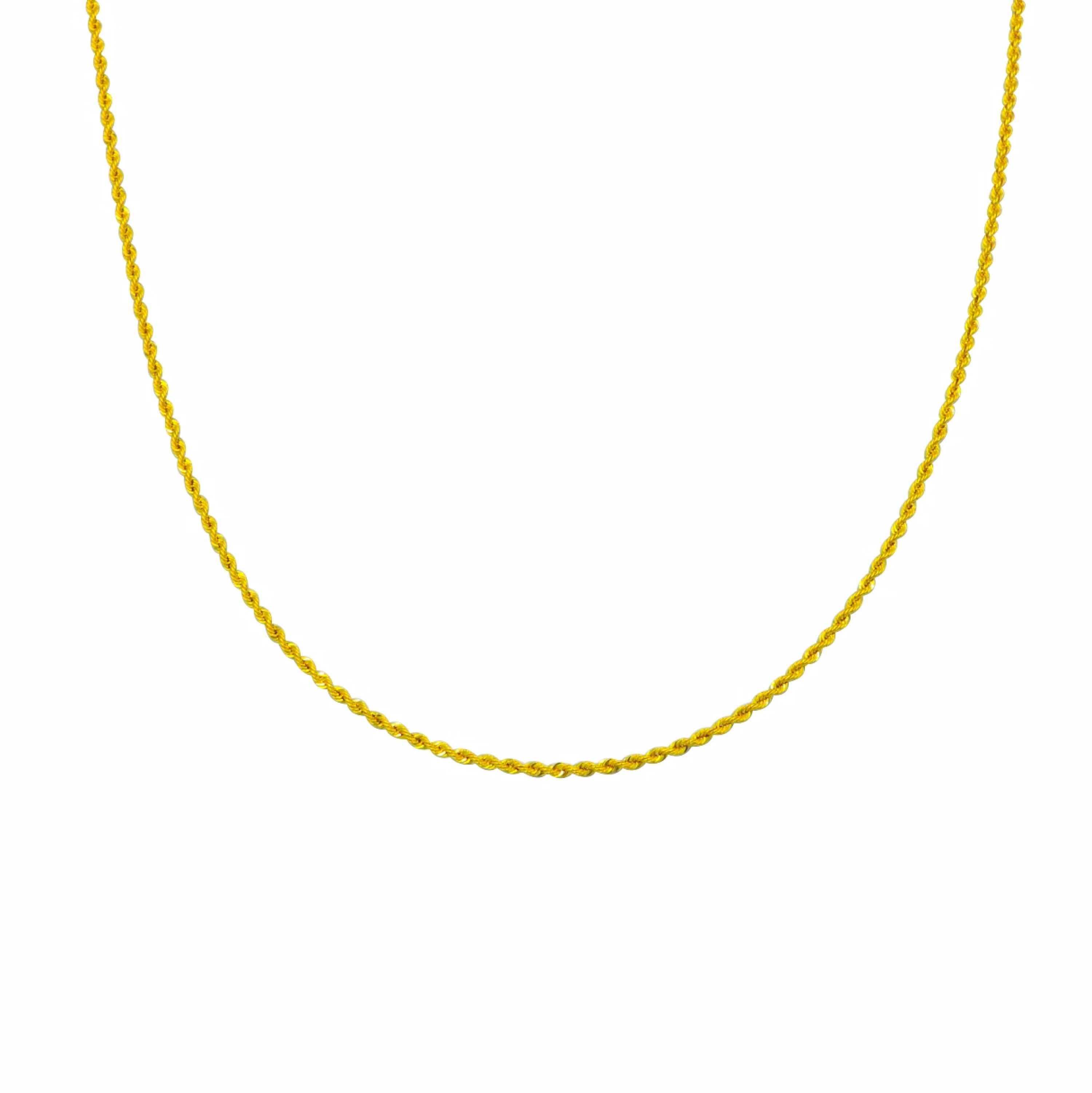 14 Ayar Burgu Zincir - 70 Cm.