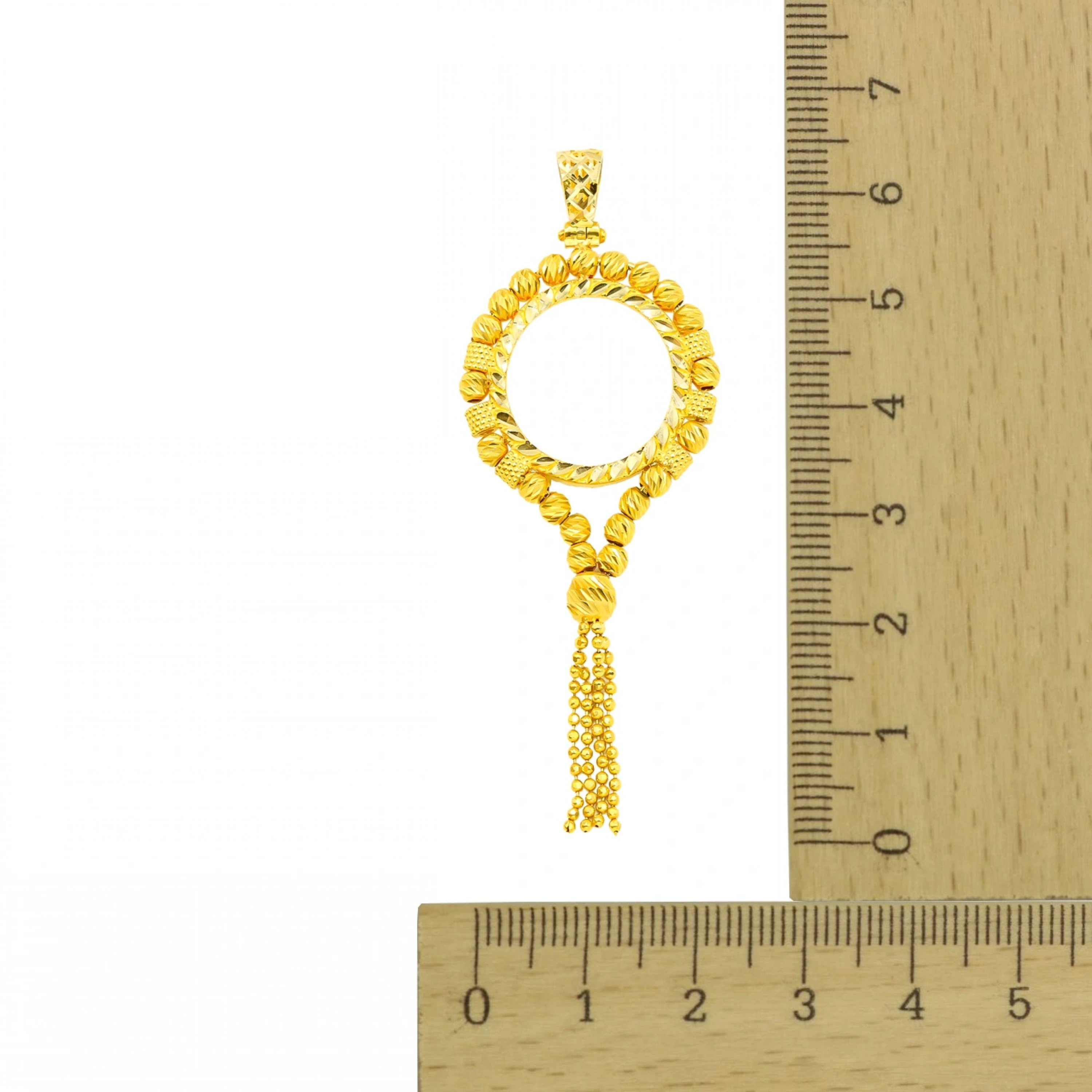 14 Ayar Dorika Çeyrek Altın Çerçeve