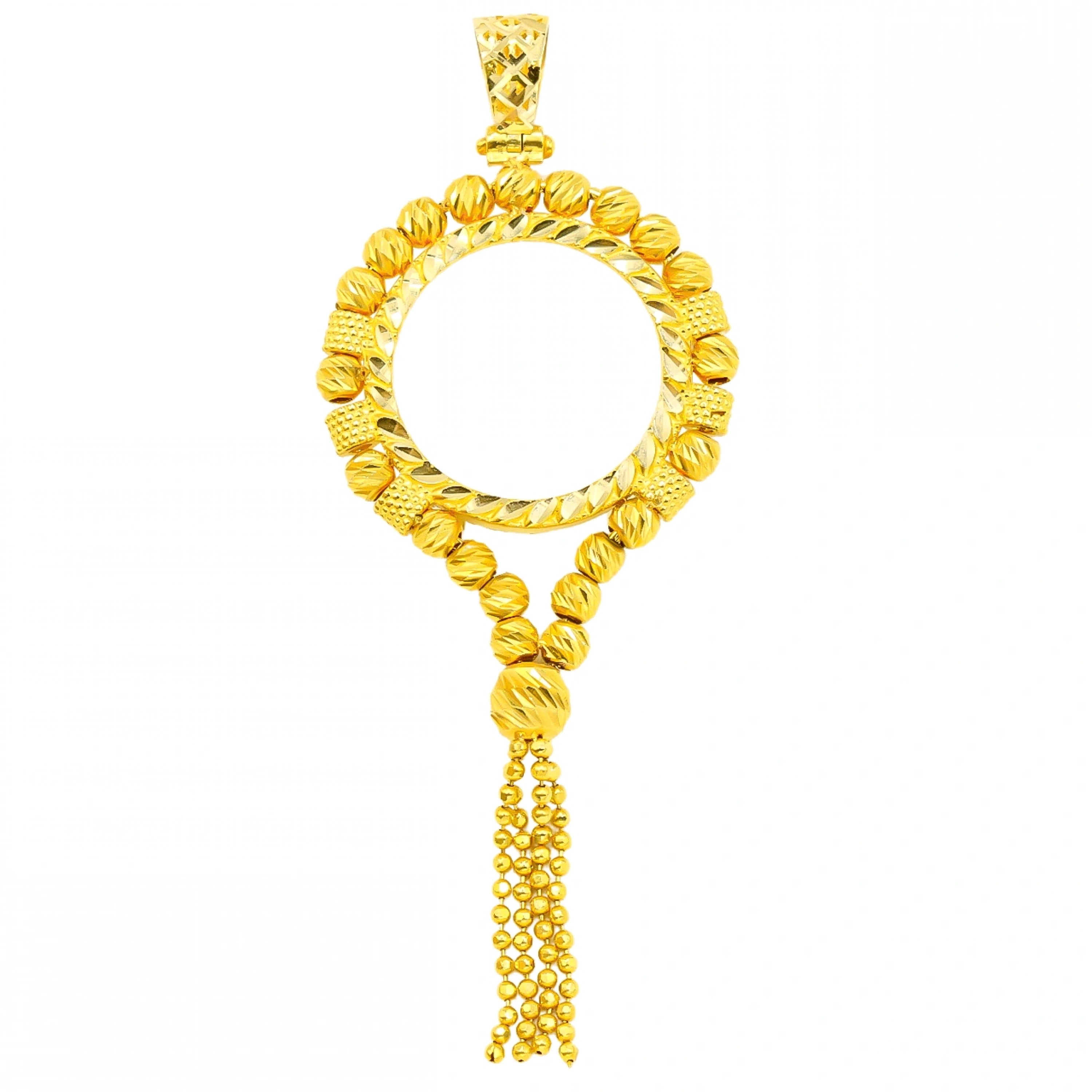 14 Ayar Dorika Çeyrek Altın Çerçeve