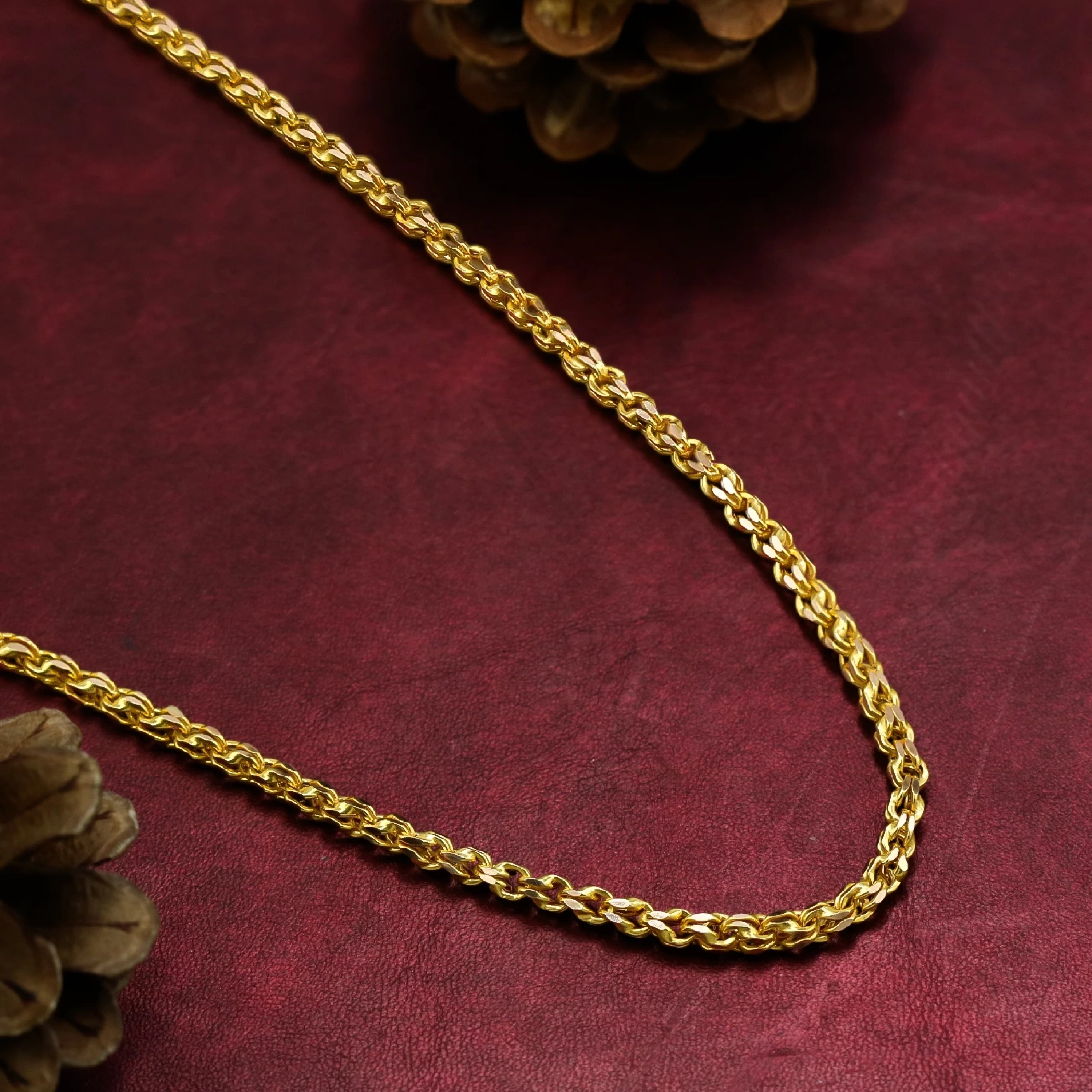 14 Ayar Doç Altın Zincir