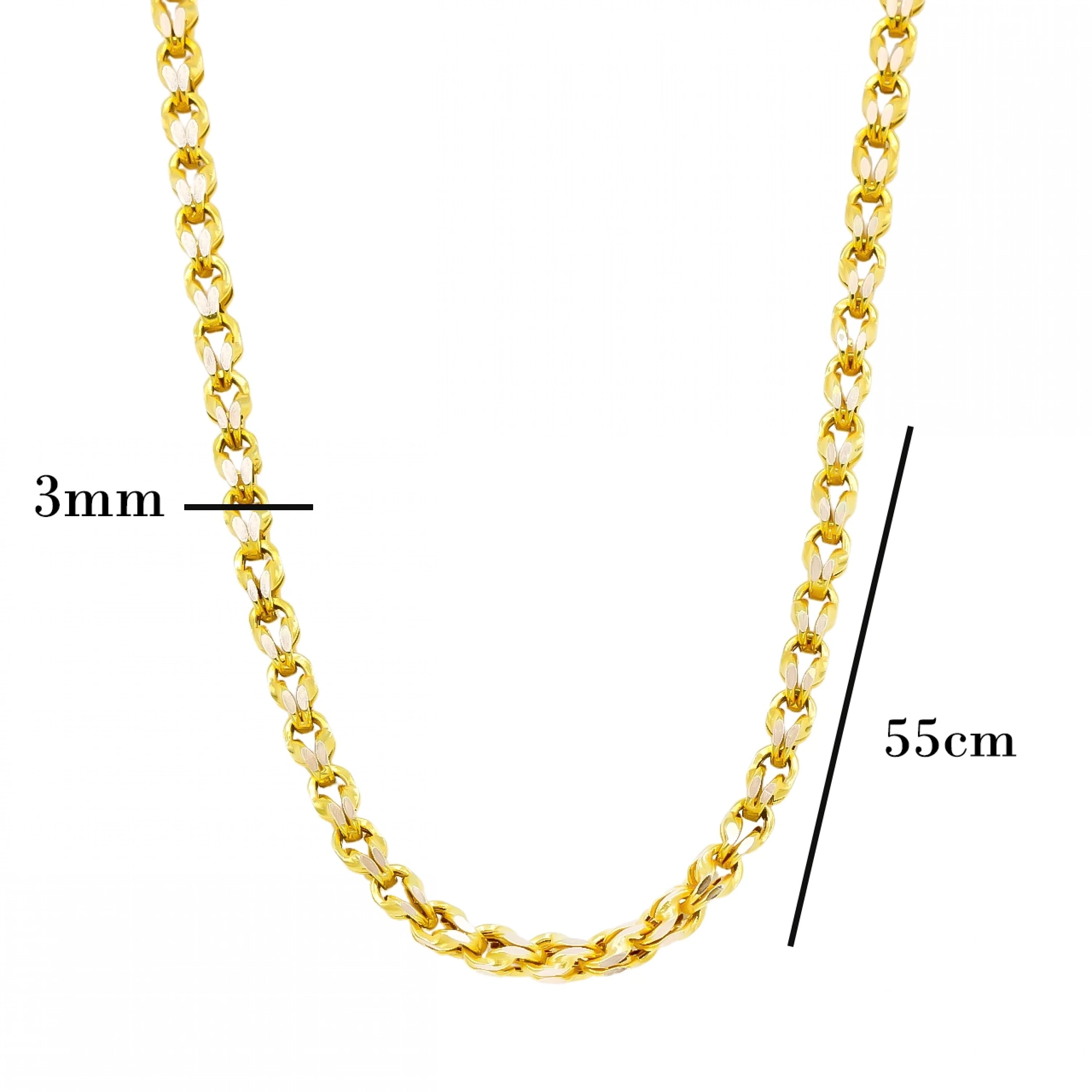 14 Ayar Doç Altın Zincir