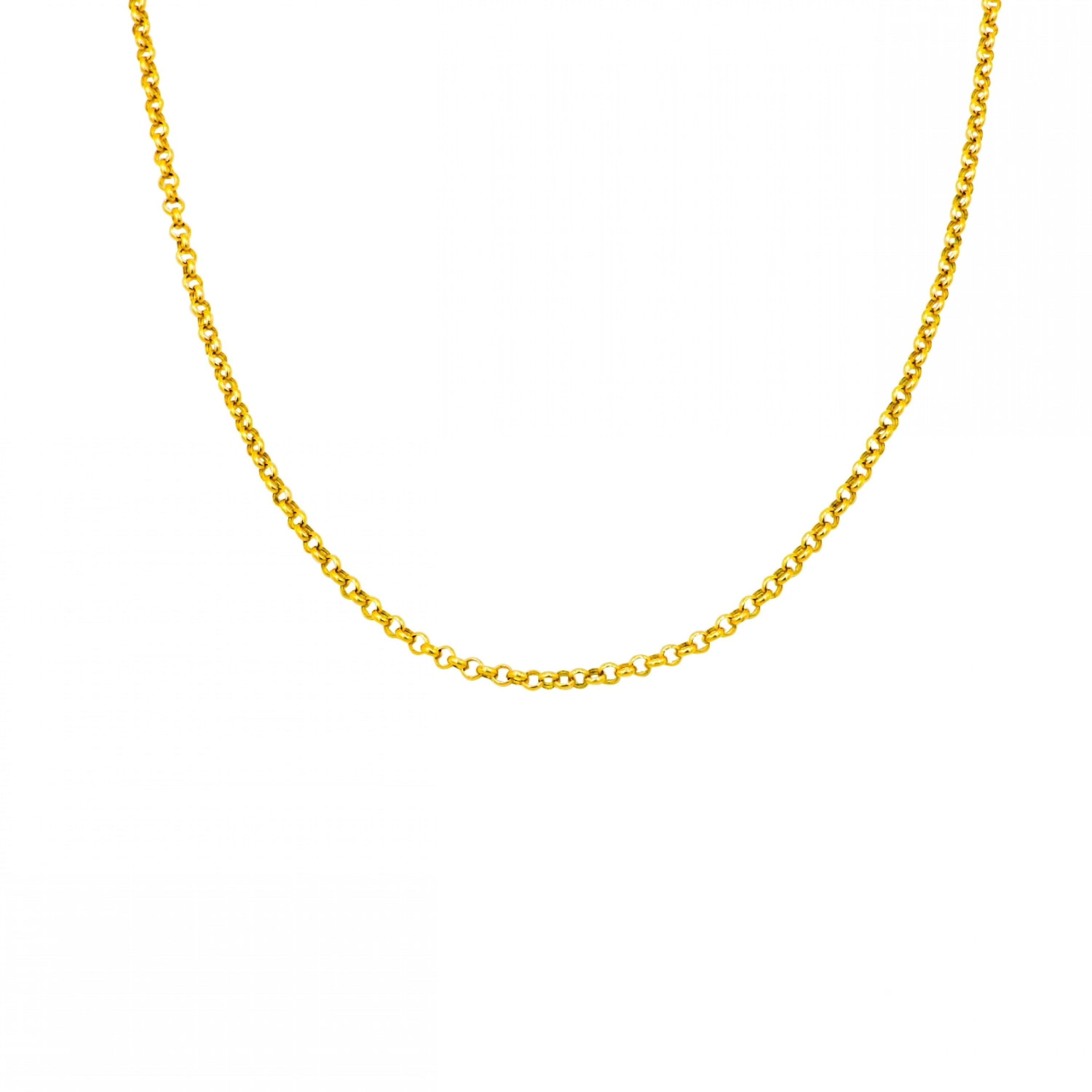 14 Ayar Halka Zincir - 50 Cm.