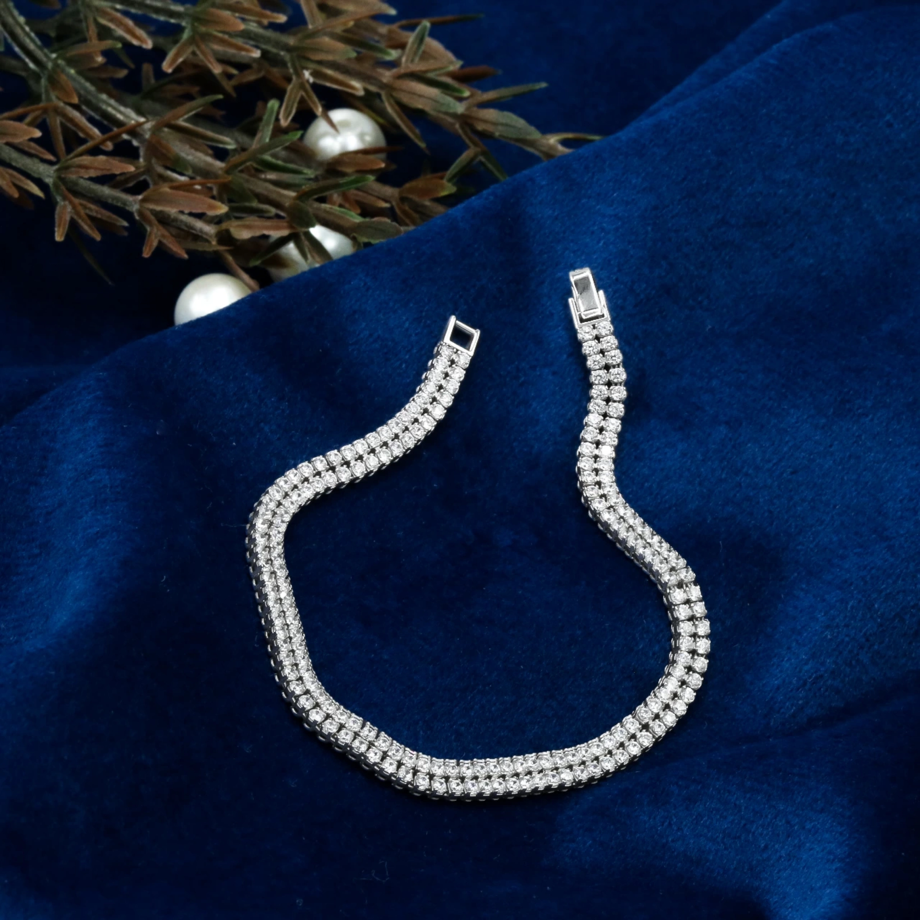 2 Sıralı Su Yolu 8 Ayar Altın Bileklik