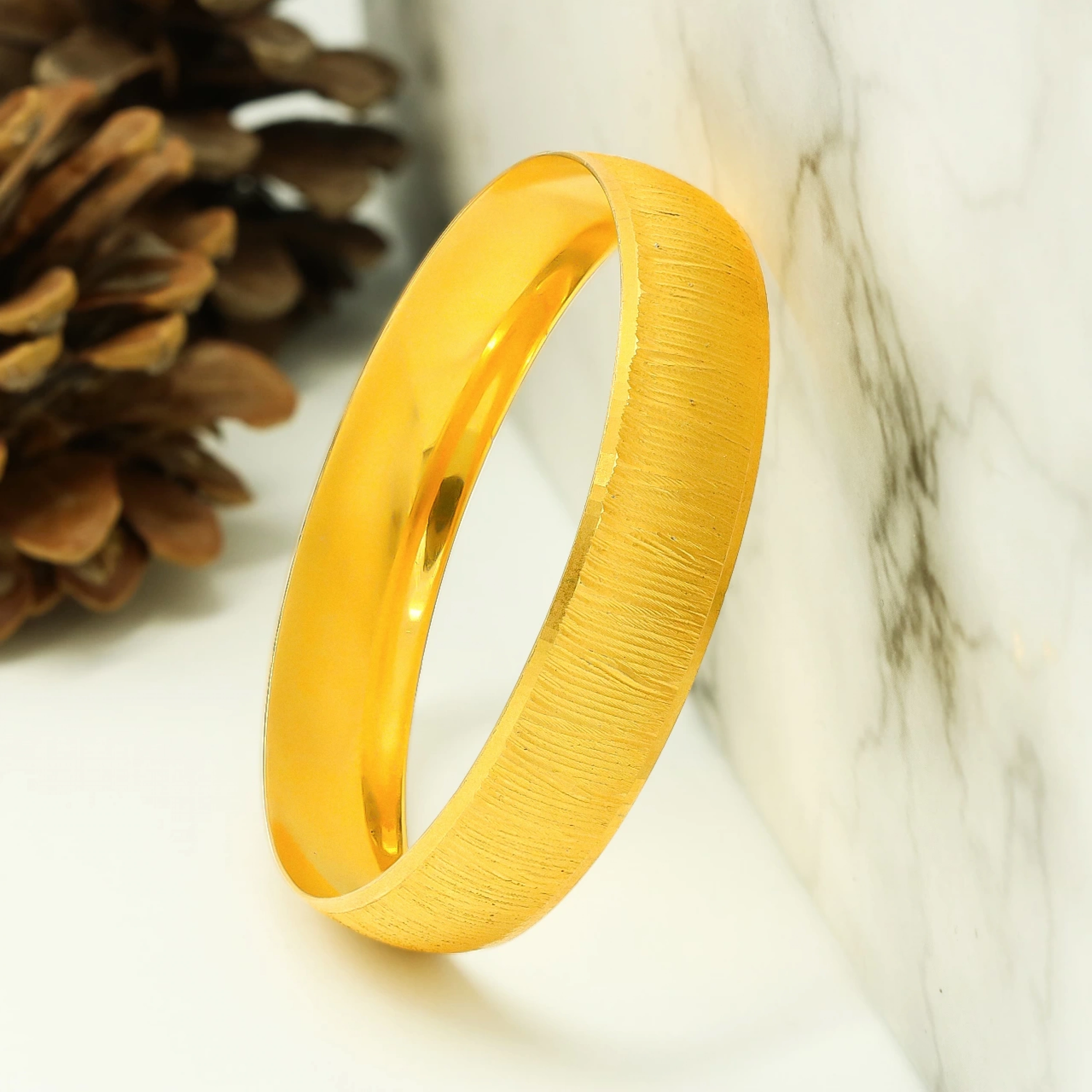 22 Ayar Altın Bilezik (1,5 Cm Genişlik 15 Gram)