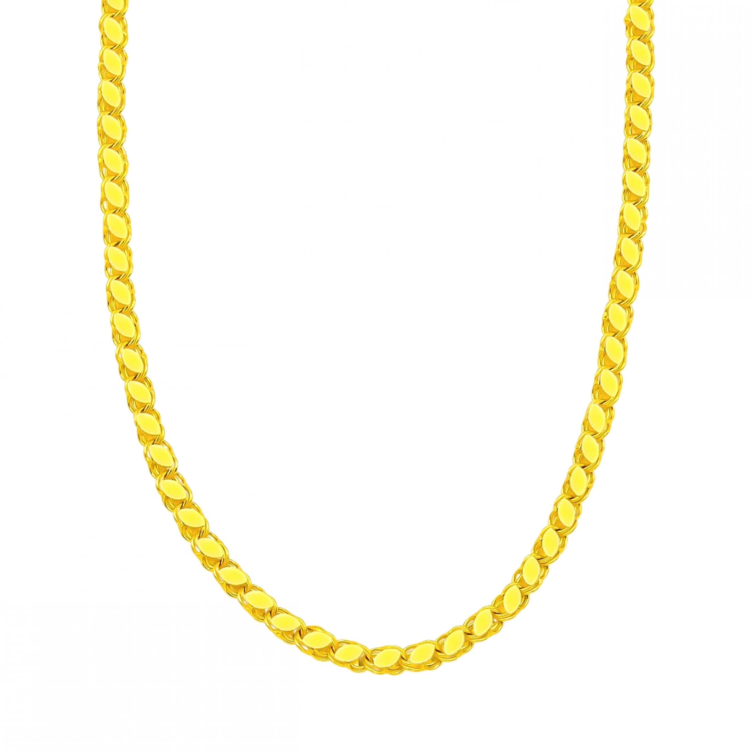 22 Ayar Burgu Zincir - 55 Cm.