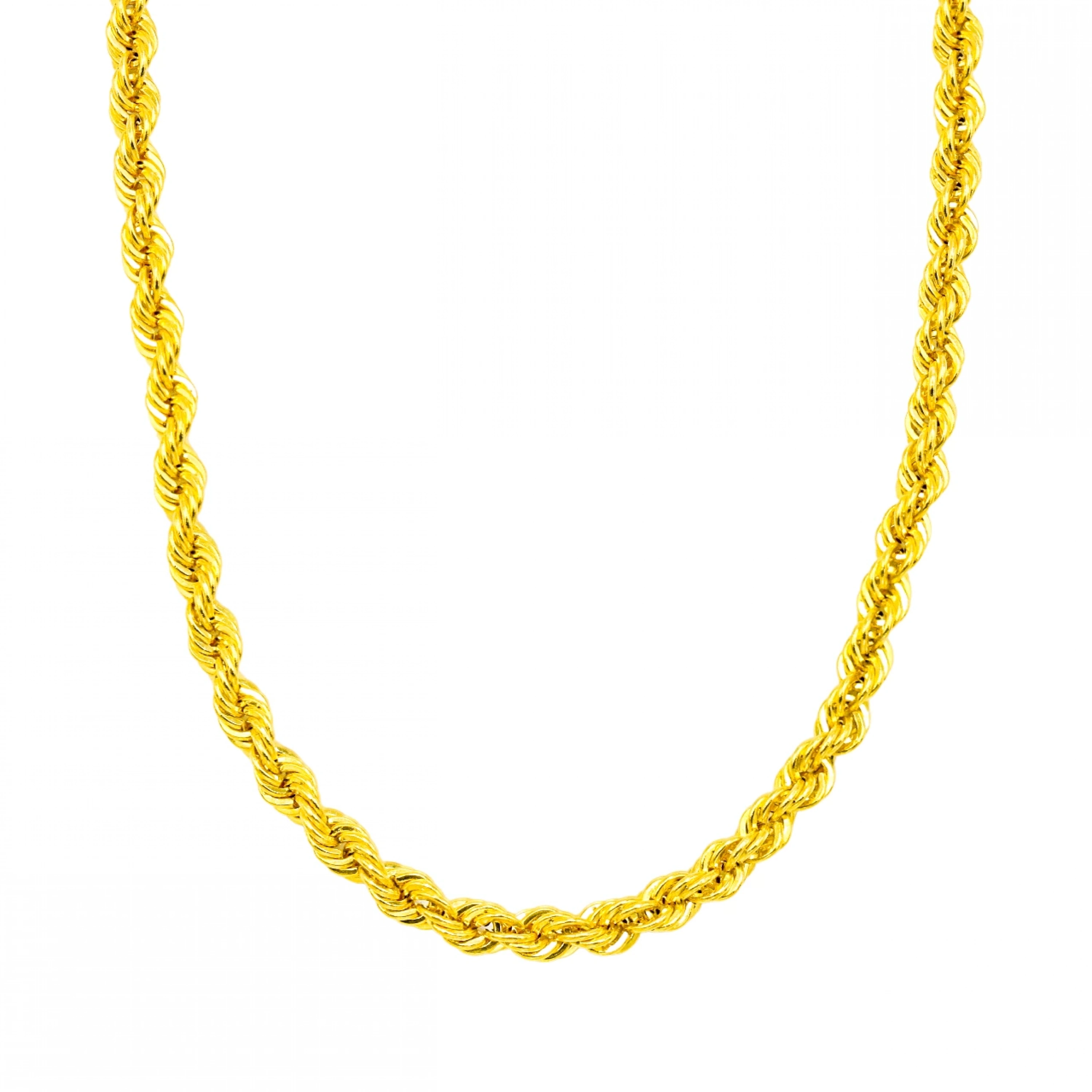 14 Ayar Burgu Zincir - 60 Cm.