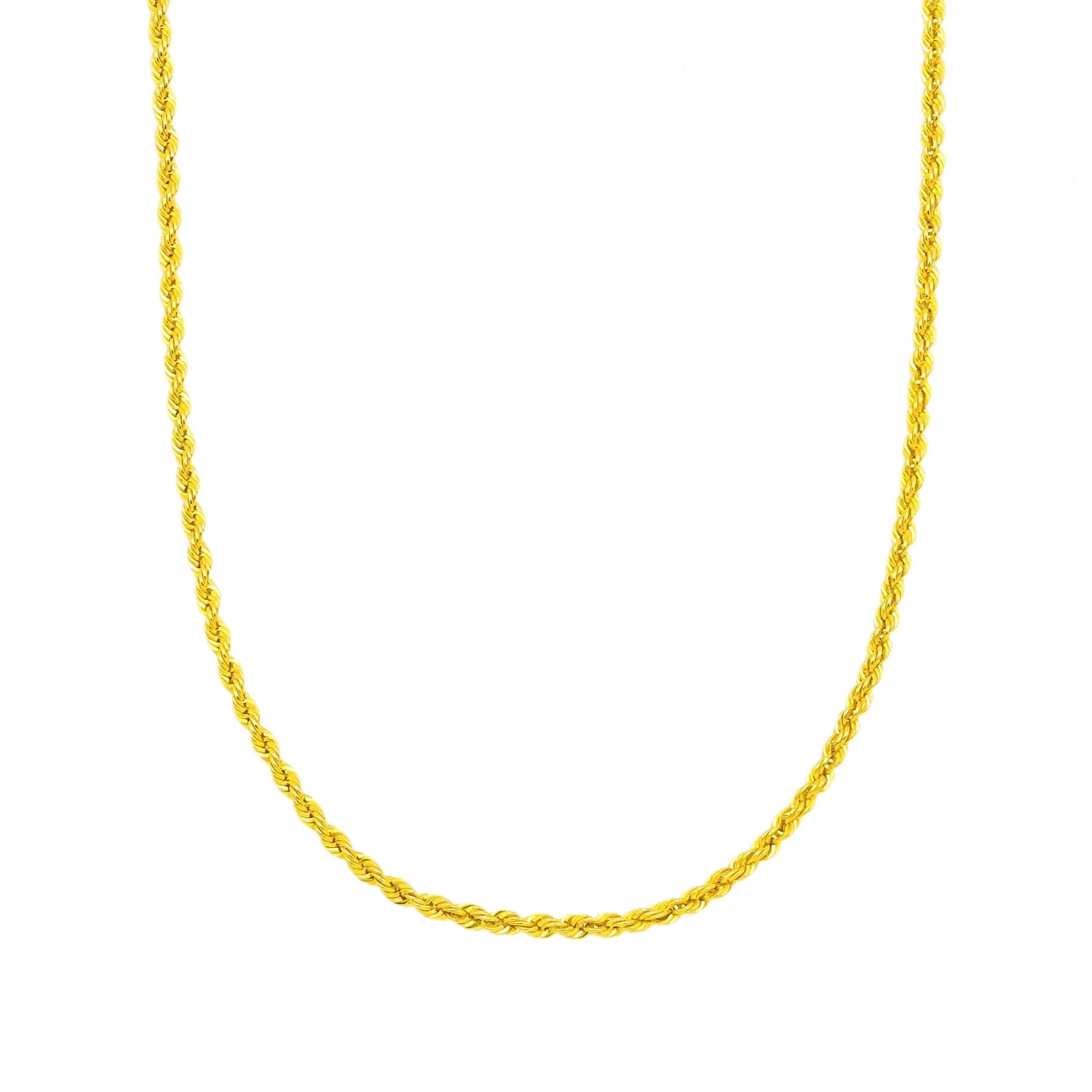 22 Ayar Burgu Zincir - 65 Cm.