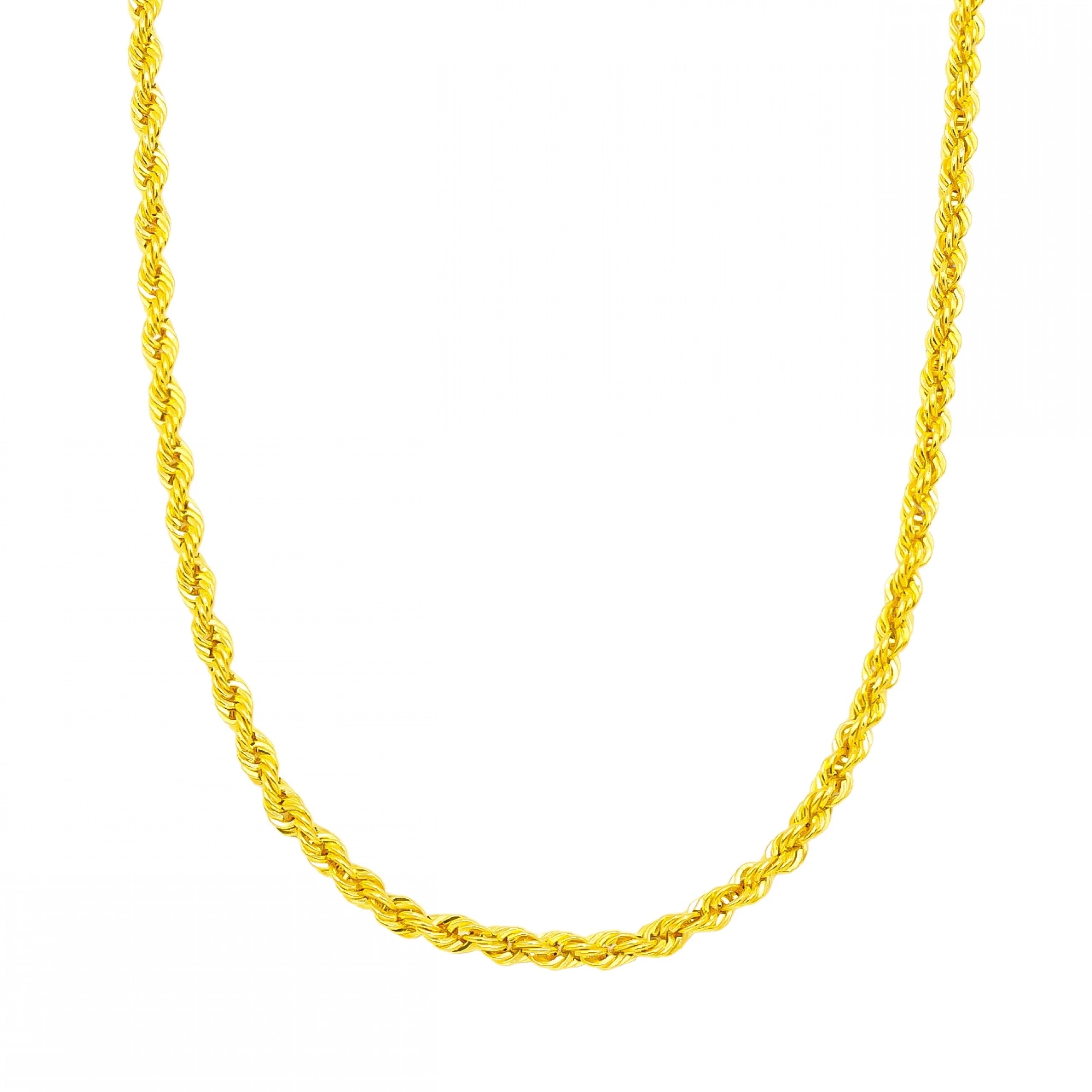 22 Ayar Burgu Zincir - 60 Cm.