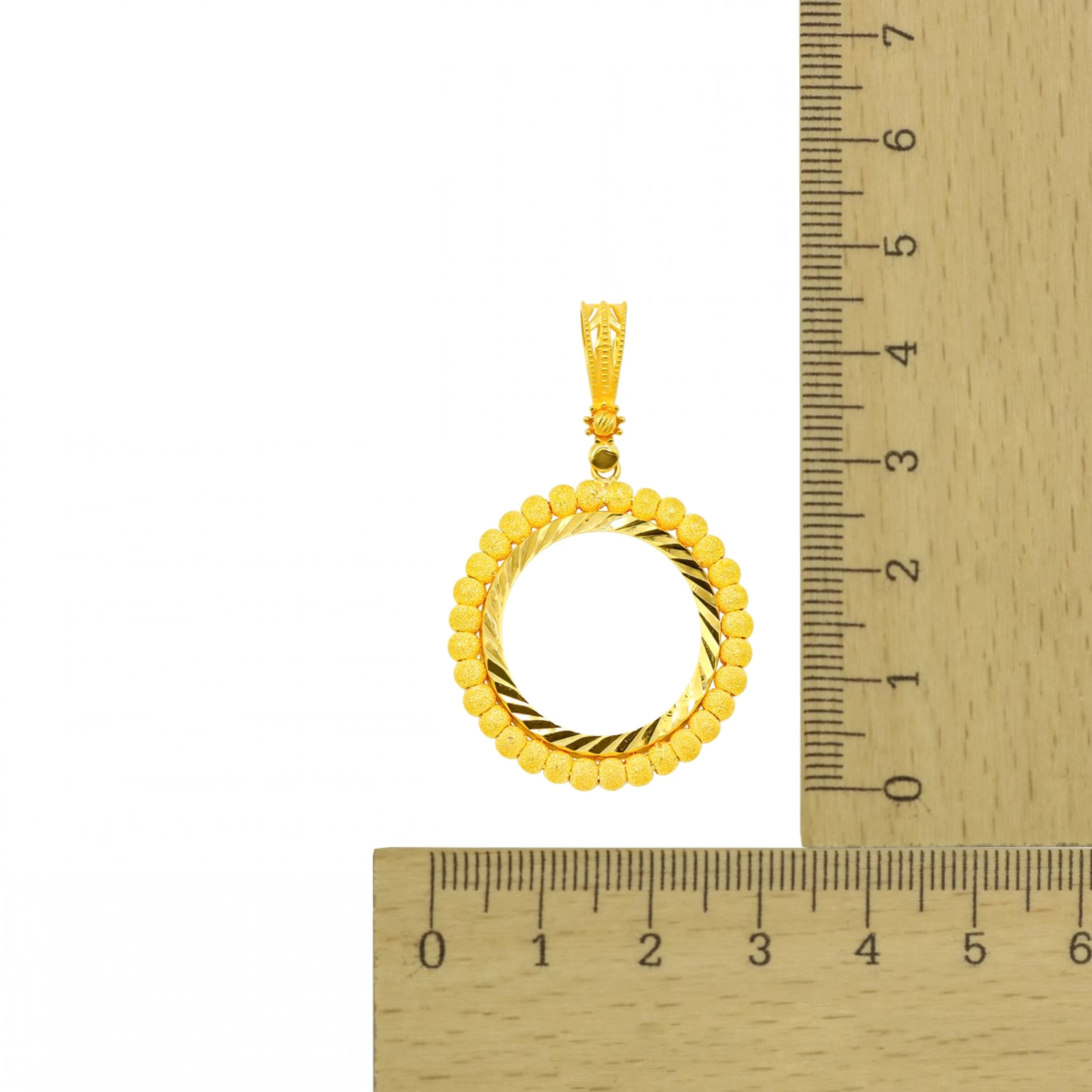 22 Ayar Yarım Altın Çerçeve