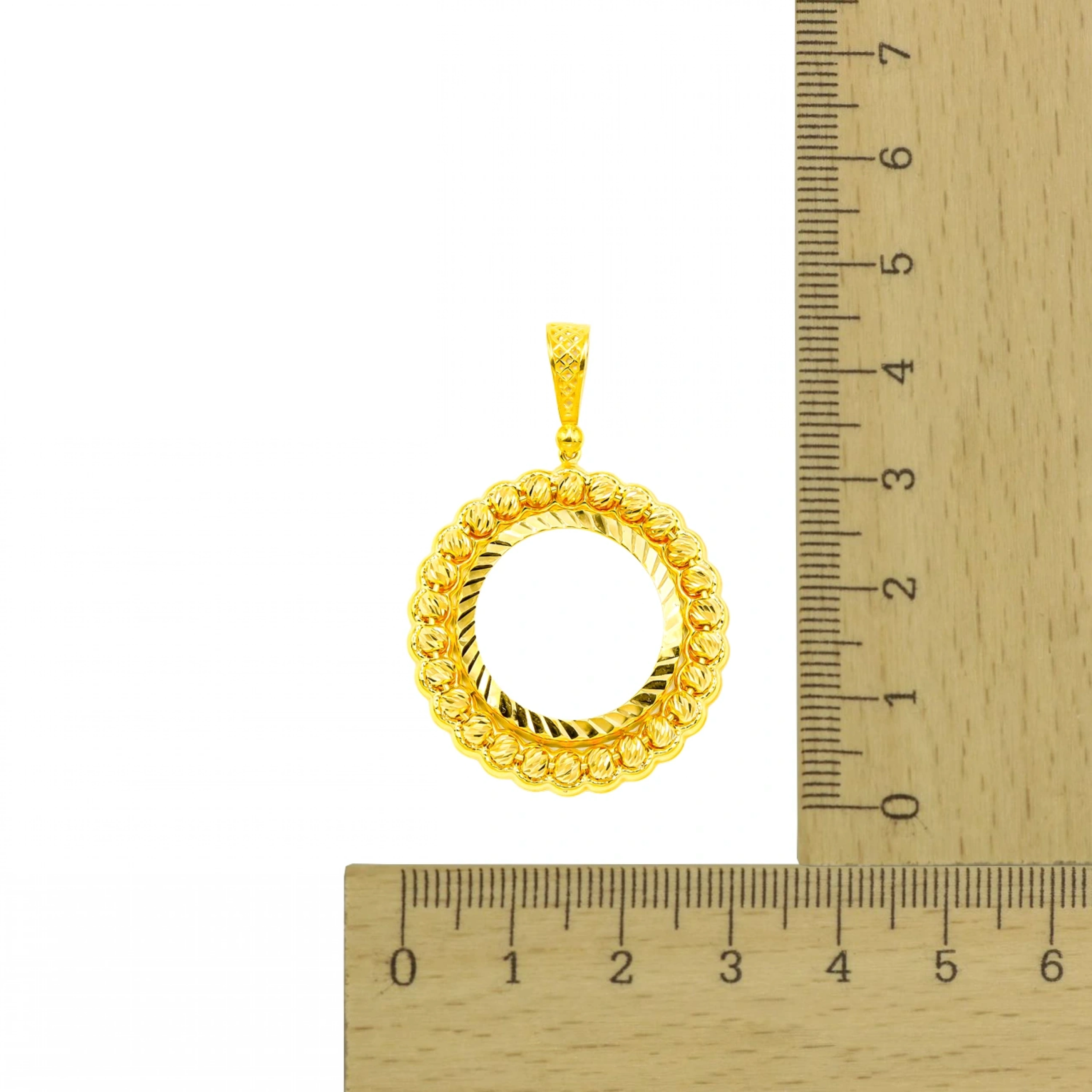 Dorika Yarım 22 Ayar Altın Çerçeve